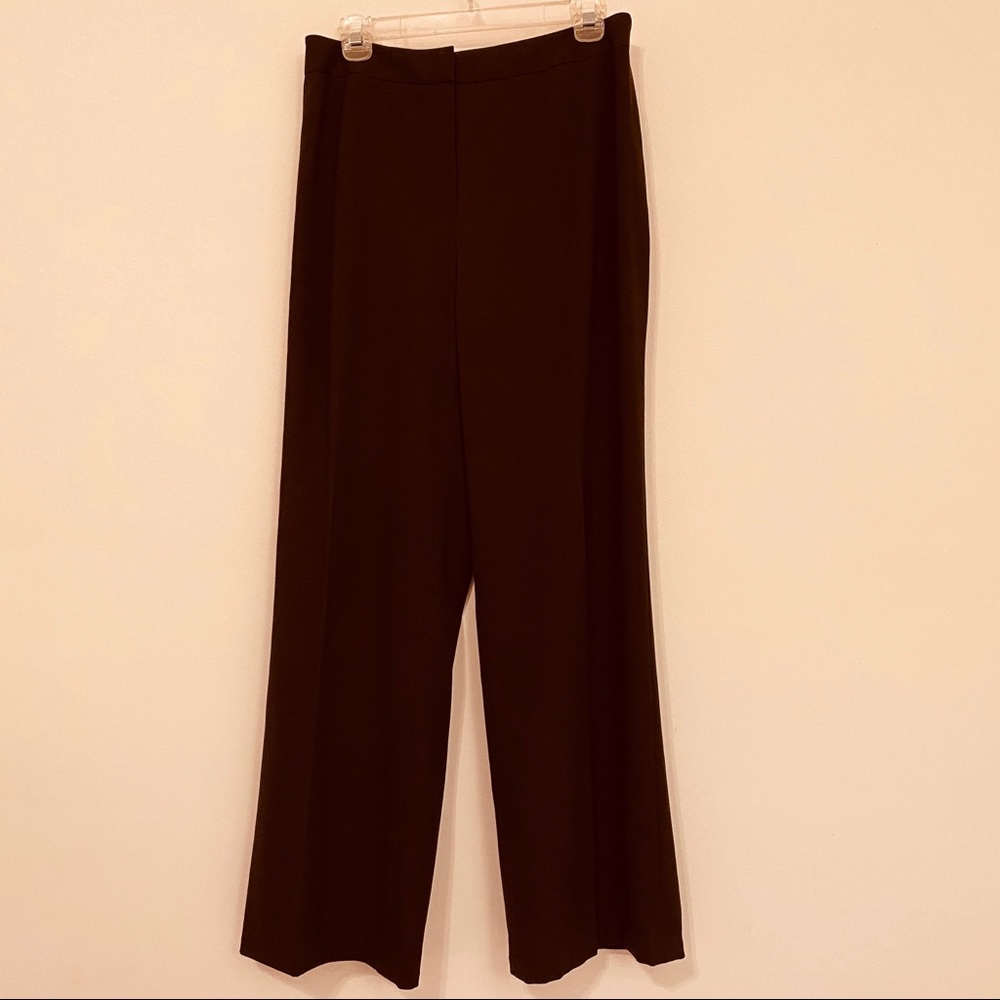 Lafayette 148 High Waist Wide Leg Pants